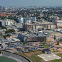 An overview photo of the Sheba medical campus