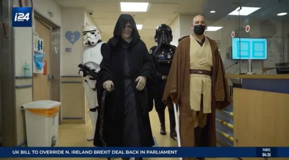 Video Thumbnail: Star Wars' 501st Legion Visits Sheba Medical Center Safra Children's Hospital